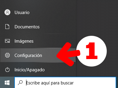 activar caracteristicas windows10 1